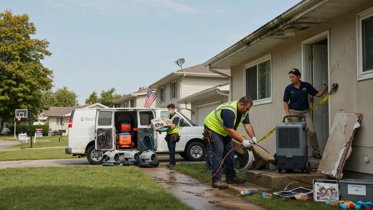 Water Damage Restoration in North Lima, OH near me